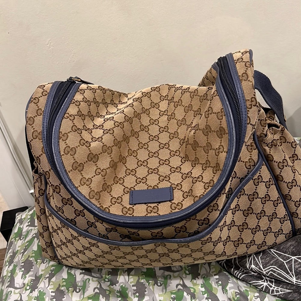 Gucci diaper bag